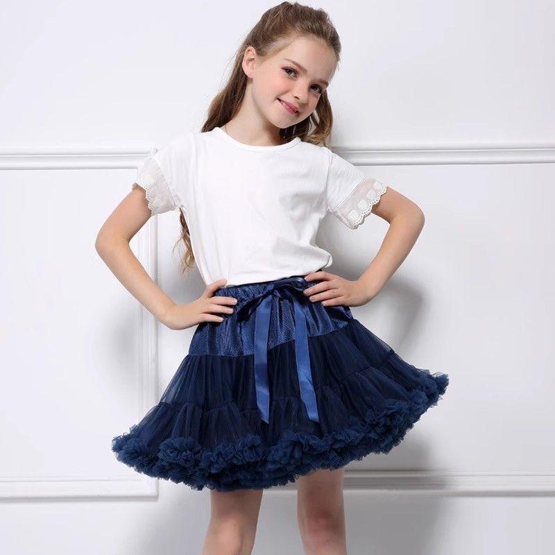 Váy Công Chúa, Váy Cloud Crinoline Cho Trẻ Em, Váy Biểu Diễn, Váy Tutu, Thích Hợp Cho Bé 5-12 Tuổi, Váy Pettiskirt Hàng Ngày Cho Bé 4