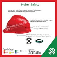 Gambar Helm Safety Proyek MSA VGard Lokal Standar dari Pusat Safety Kota Administrasi Jakarta Barat 2 Tokopedia