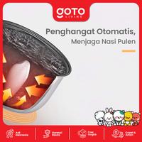 Gambar (Promo Special) Goto Dondon Rice Cooker Penanak Nasi Magic Com Low Watt 1,5 Liter - FLOWER GREEN dari Goto Living Kota Tangerang 5 Tokopedia
