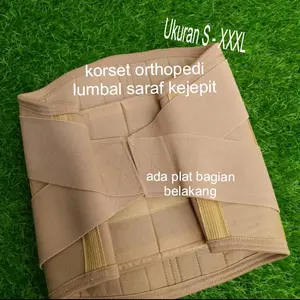 Korset Orthopedi Nyeri Pinggang Dan Tulang Belakang  Korset Shapewear Hitam Hitam