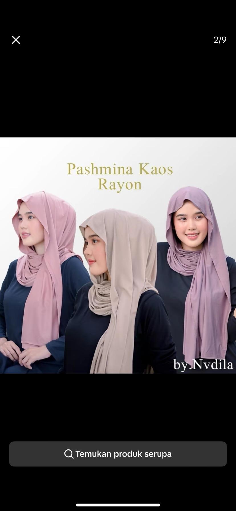Pashmina Kaos Rayon By.Nvdilla