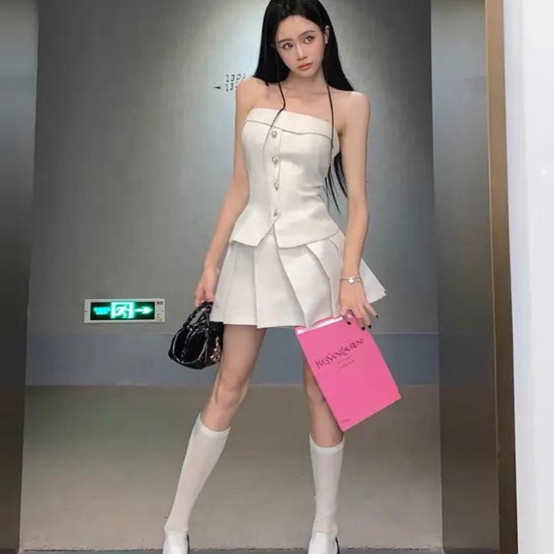 XẢ KHO SET CHÂN VÁY CÚC NGỌC LINNE _ KHÁNH VY STORE 31101 Nữ Women