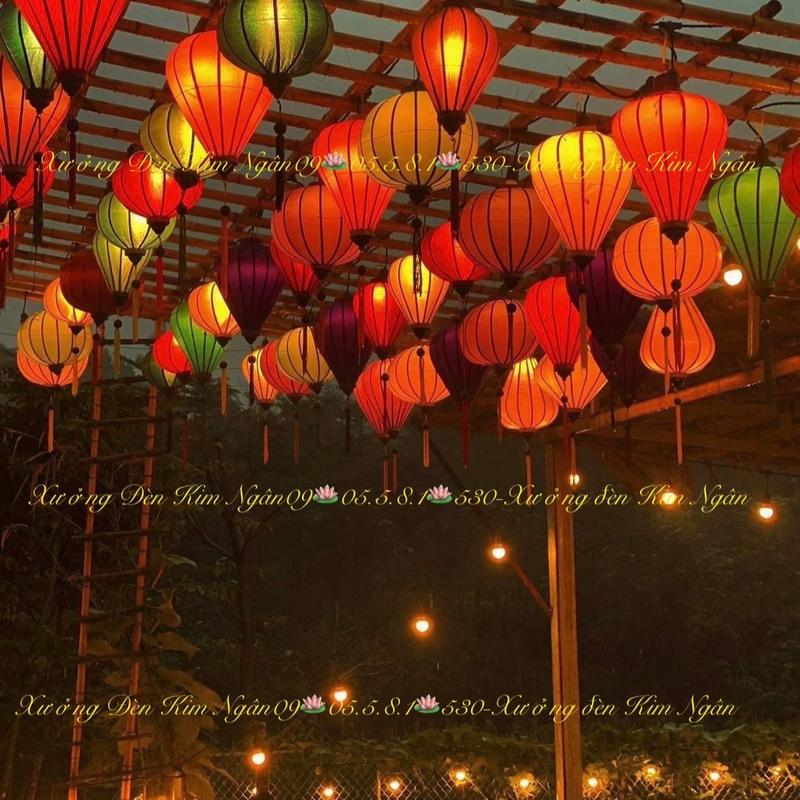Đèn Lồng Hội An vải lụa (CÓ SẴN)Hội An Lantern (20cm-30cm-45cm)mua 10 =sỉ 6