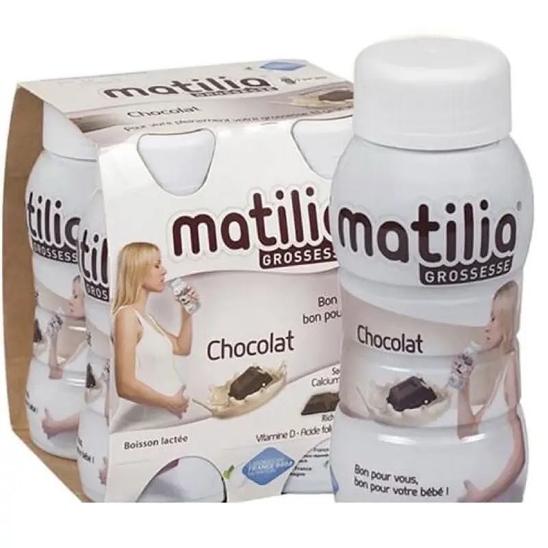 Sữa Bầu Matilia Pháp Đủ Vị Bích Quy ,Vani, Dâu, socola Cho Mẹ Bầu 2