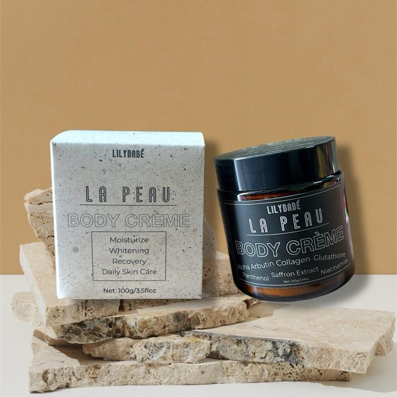 KEM BODY LA PEAU DƯỠNG TRẮNG DA MAKE UP BODY 100G | KEM BODY HOẠT CHẤT Alpha Arbutin | Glutathione Collagen | Niacinamide B5 | KEM BODY CAO CẤP PREMIUM WHITENING BODY CRÈME