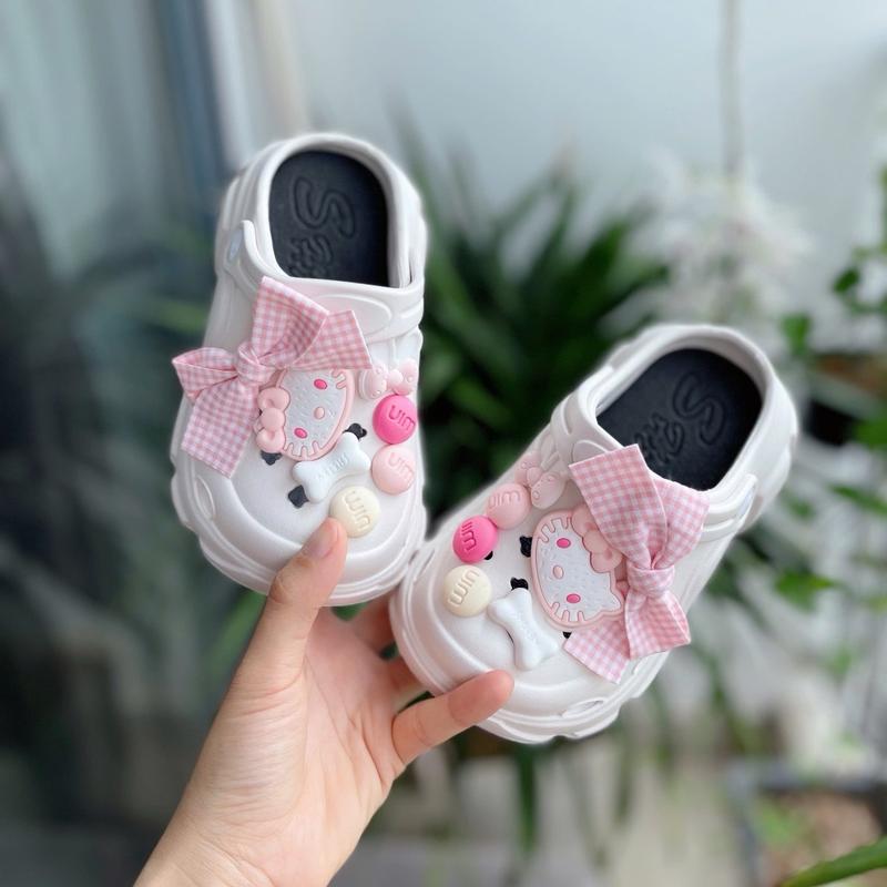 Dép sục dép kẹp KUROMI đế cao 5.5CM siêu nhẹ cho bé gái mã KRM 5
