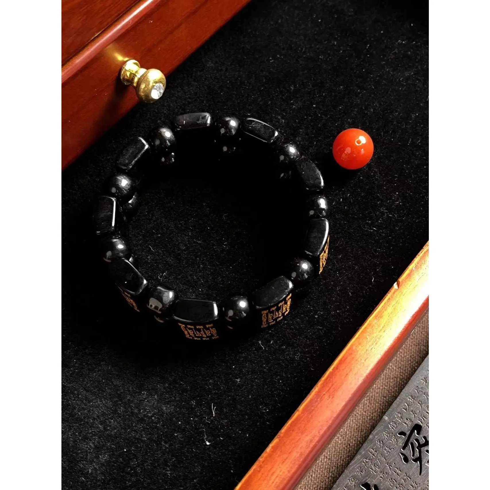 1123Agate Tianzhu Hand String