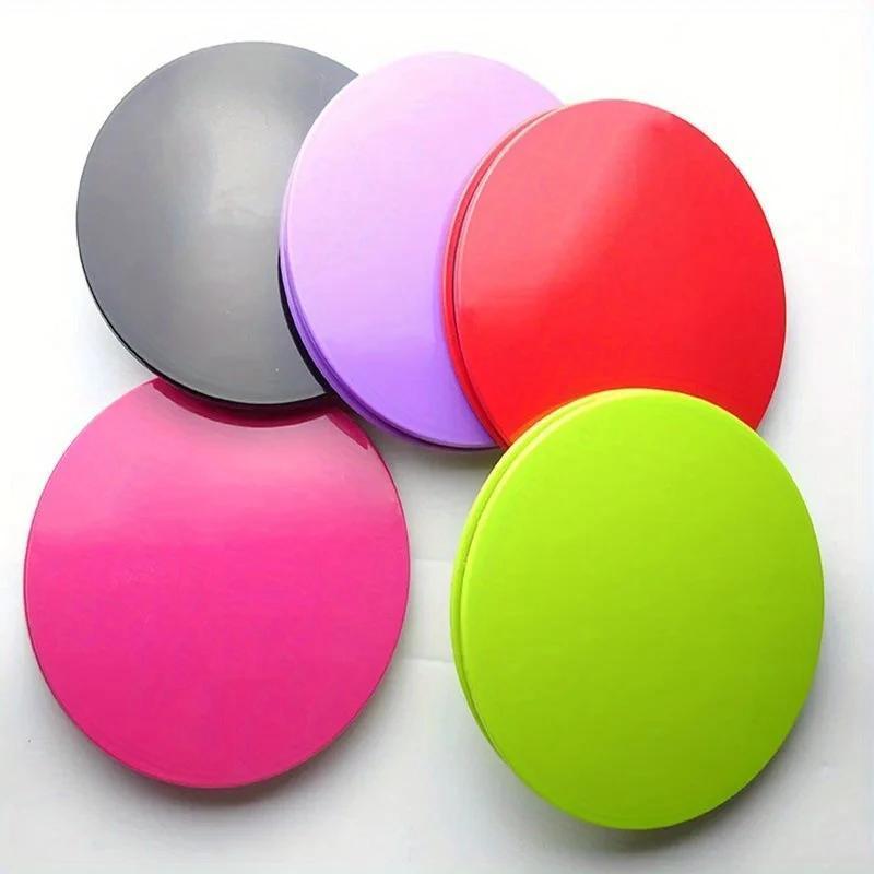Gliding Discs, 2 Counts Sliding Fitness Disc, Exercise Sliding Plate, Abdominal Muscle Training Disc, Yoga Sliding Disc, Fitness Equipment for Home Gym 2