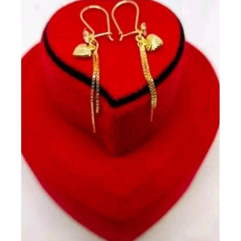 ANTING DESY TITANIUM MOTIF JURAI KUPU KUPU ANTI WANITA MODEL EMAS ANTI LUNTUR SELAMANYA 5