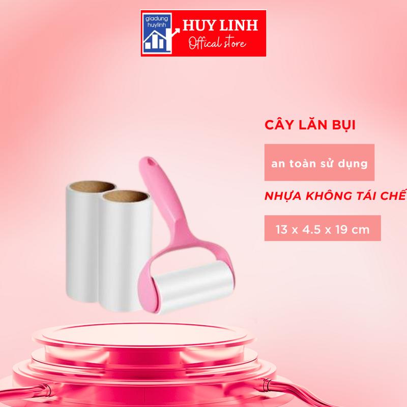 Cây Lăn Bụi Đa Năng Lông Động Vật Sợi Vải Đồ Da Chăn Nệm Ghế Salon... Kèm 2 Lõi Thay