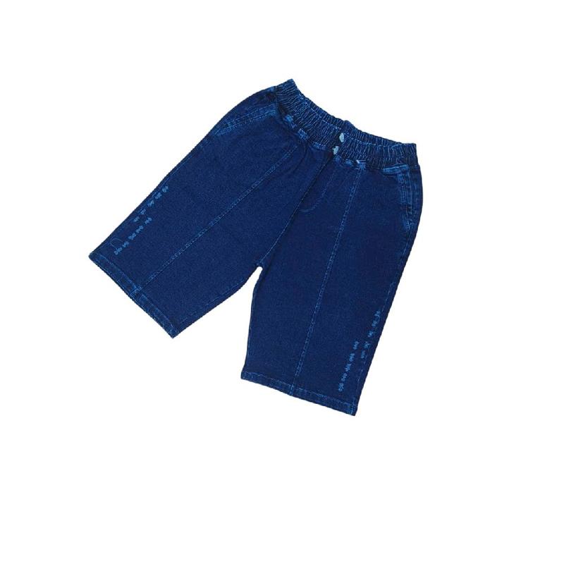 quần jean nữ,  ngố  mặc ngang gối ,lai bằng lưng cao  cào xước nhẹ nút giản mạnh.. M 034 Women 2