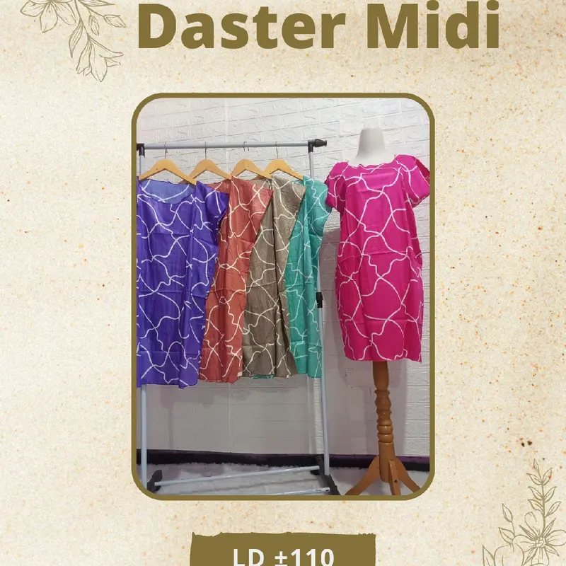 PAKET USAHA DASTER MIDI 10PCS 6