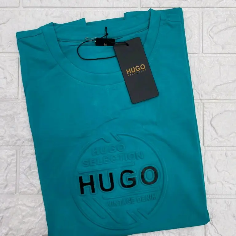 kaos Hugo selection original import/kaos oblong Hugo selection original/kaos dewasa/kaos cowok 8