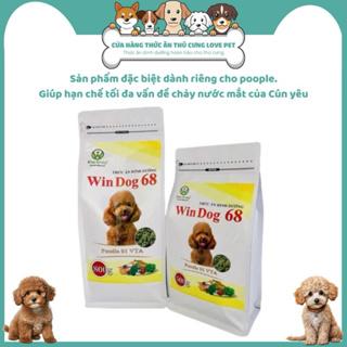 Thức Ăn Cho Chó Poodle Windog 68 Gói 500g/800G/3KG - Thức Ăn Thú Cưng Love Pet dog frozen cám  chó 1