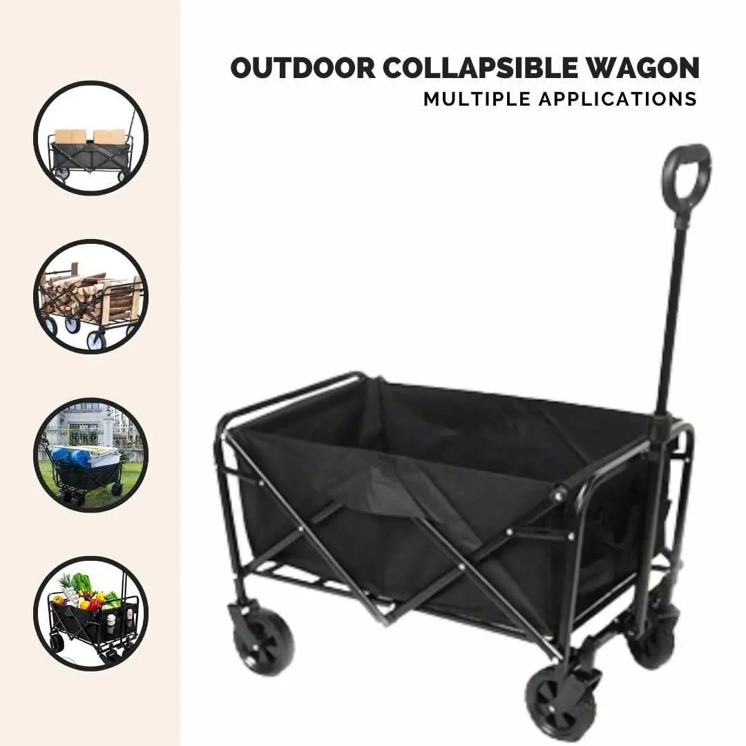 Troli Barang Lipat Camp Wagon 600D Oxford Large Size 108L - PR54