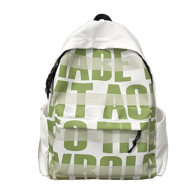 New American backpack female students original printed backpack trend schoolbag male students 8