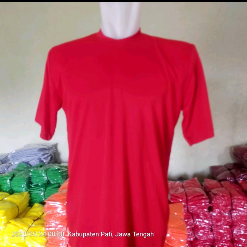 KAOS POLOS 100K DAPAT 6 PCS Katun Polos 3