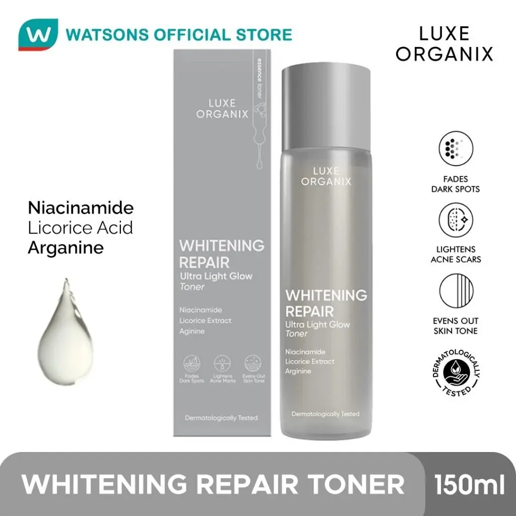 LUXE ORGANIX Whitening Repair Ultra light Glow Toner 150ml c287
