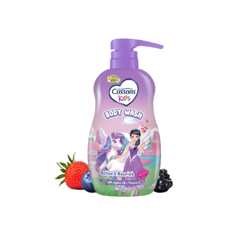 CUSSONS KIDS BODY WASH PUMP 280ml / SABUN MANDI CAIR 3