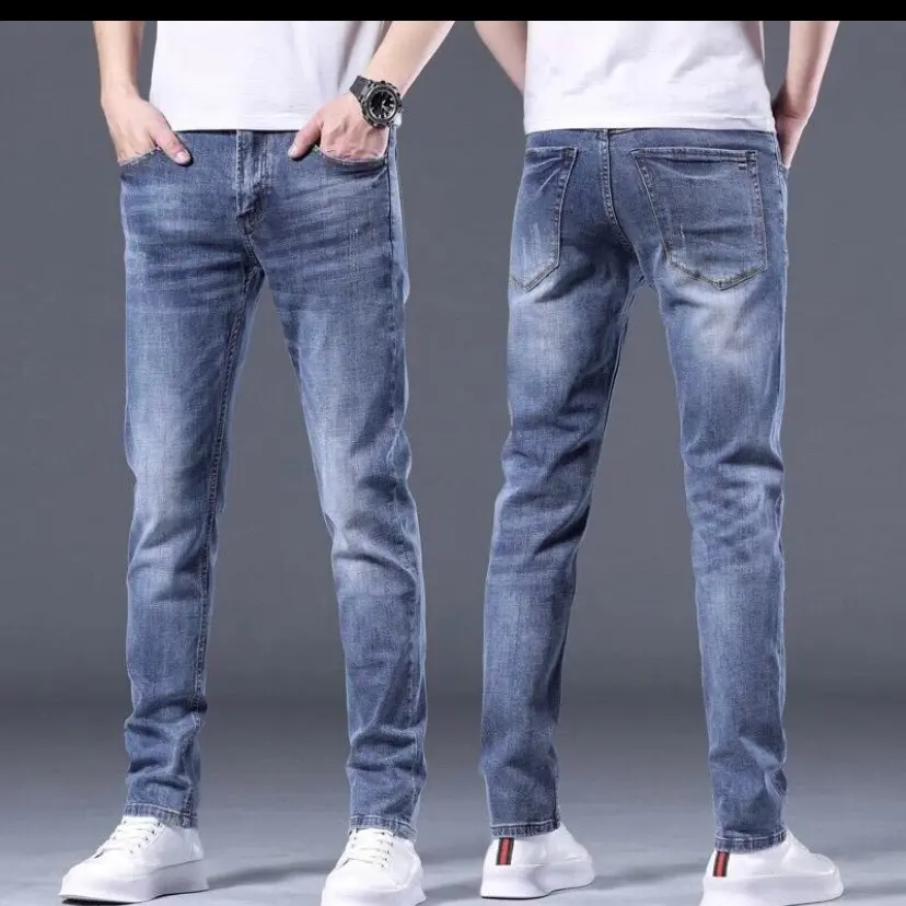 (MS094) Quần jean nam co giãn 4 chiều,quần bò nam,form chuẩn,ống côn phong cách -AC MEN JEANS jeannam