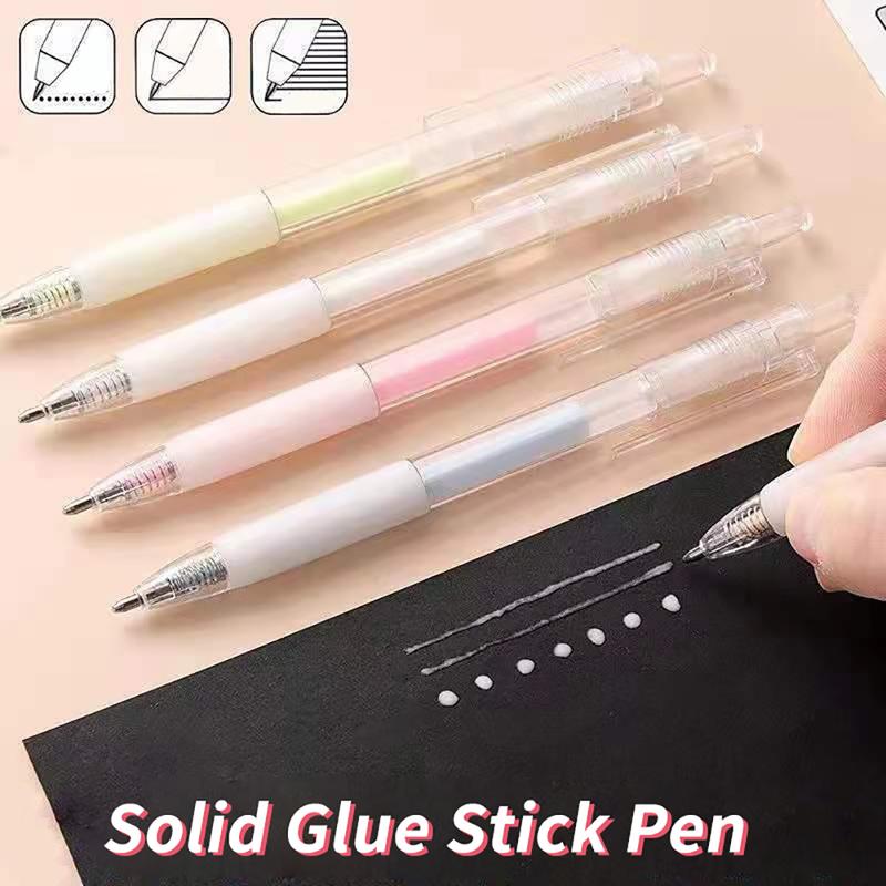 Batang pen gam titik, gam pepejal untuk bekalan sekolah dan pejabat, pelekat, DIY, kerja tangan, warna biasa, DIY, Buku skrap 0