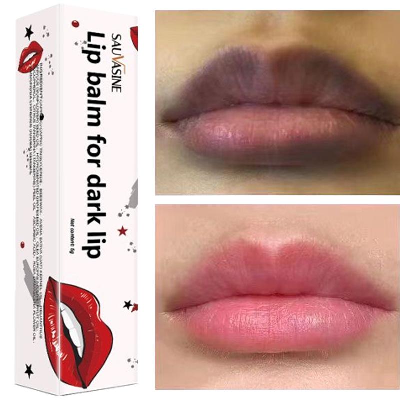 Lip Balm For Remove Dark Lip Moisturizing Lightening Melanin Whitening Plumper Extreme Gloss Pink Lips Skin Care For Men Women Comfort Moisturizer 1