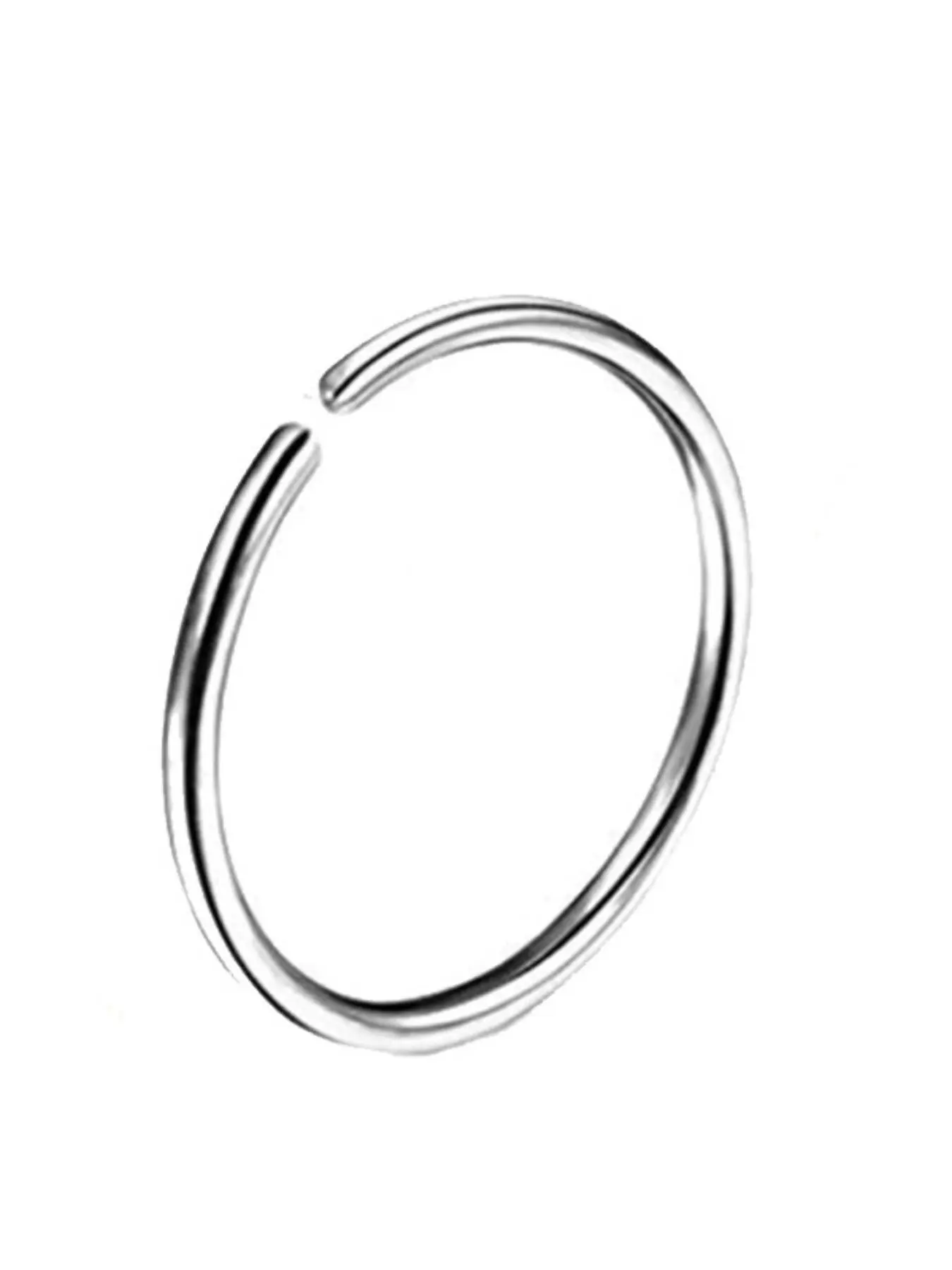 Stainless Steel Nose Ring, Fashionable Nose Ring for Women & Men, Fashion Jewelry for Party, Daily Clothing Decor, Trendy All-match & Exquisite Jewelry for Birthday Gift