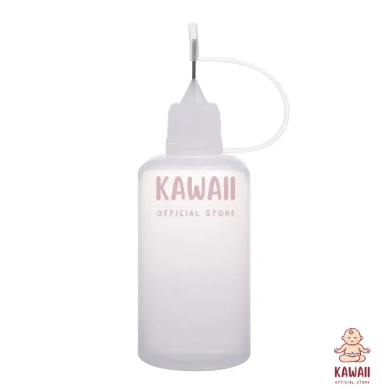 KS Botol Jarum Tetes 10 Ml 30 Ml 50 Ml Tempat Saos Bento Tools Glue Applicator 1