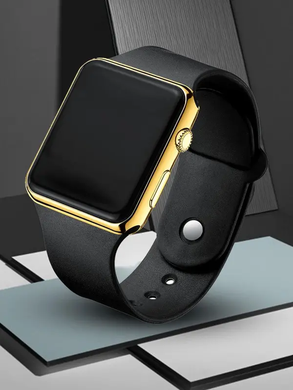 Sport Led Digital Smartwatch, Women's Silicone Electronic Wrist Watch without Box 2
