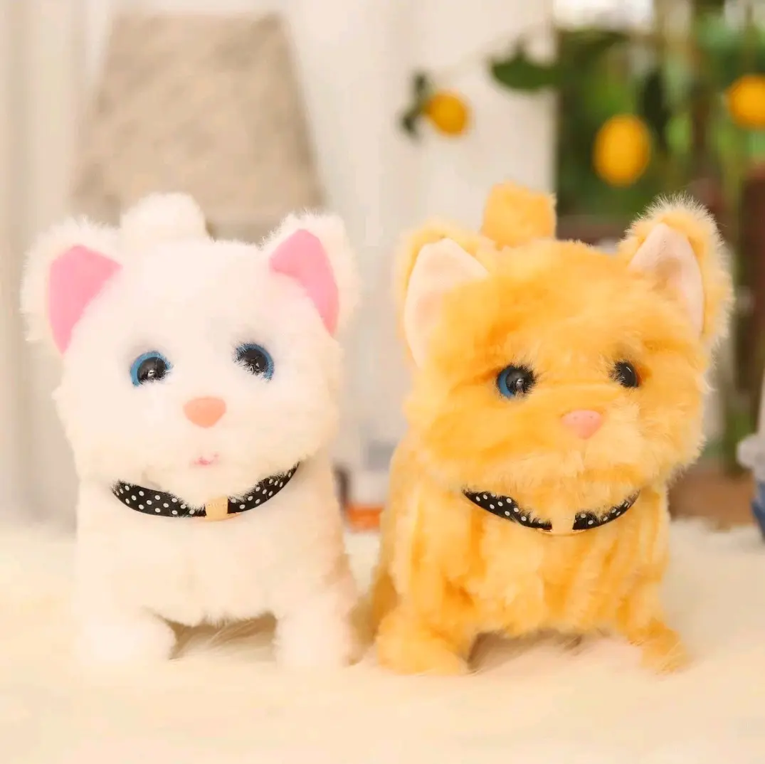 Đồ chơi chó mèo bông chạy pin