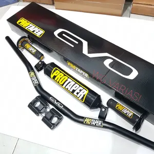 Stang fatbar protaper satu set handgrip dan busa palang stang klx crf vixion nmax pcx dll Motorcycle
