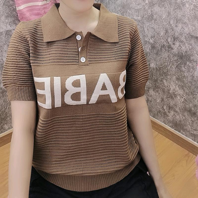 áo len mongtoghi dệt kim nữ có cổ tay ngắn