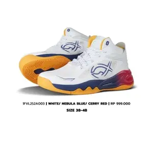 PROMO !!! Fixch Sepatu Voli Terbaru LUNATIK Putih Original