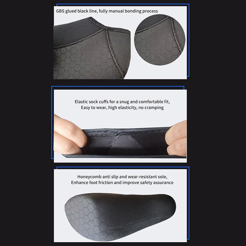 Product Introduction of Swimming Non-Slip Snorkeling Deep Diving Warm Waterproof Beach Socks Shoes 39