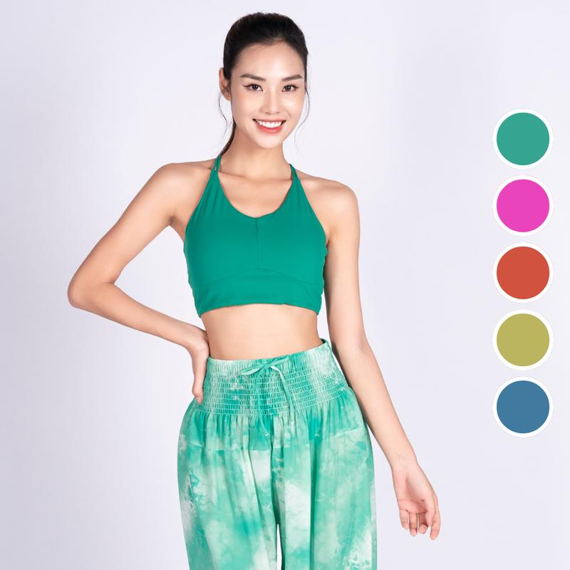 Áo Bra Tập Yoga Đan Dây Lưng Kèm Đệm Mút Ngực LV24N01F101 Livan Sport
