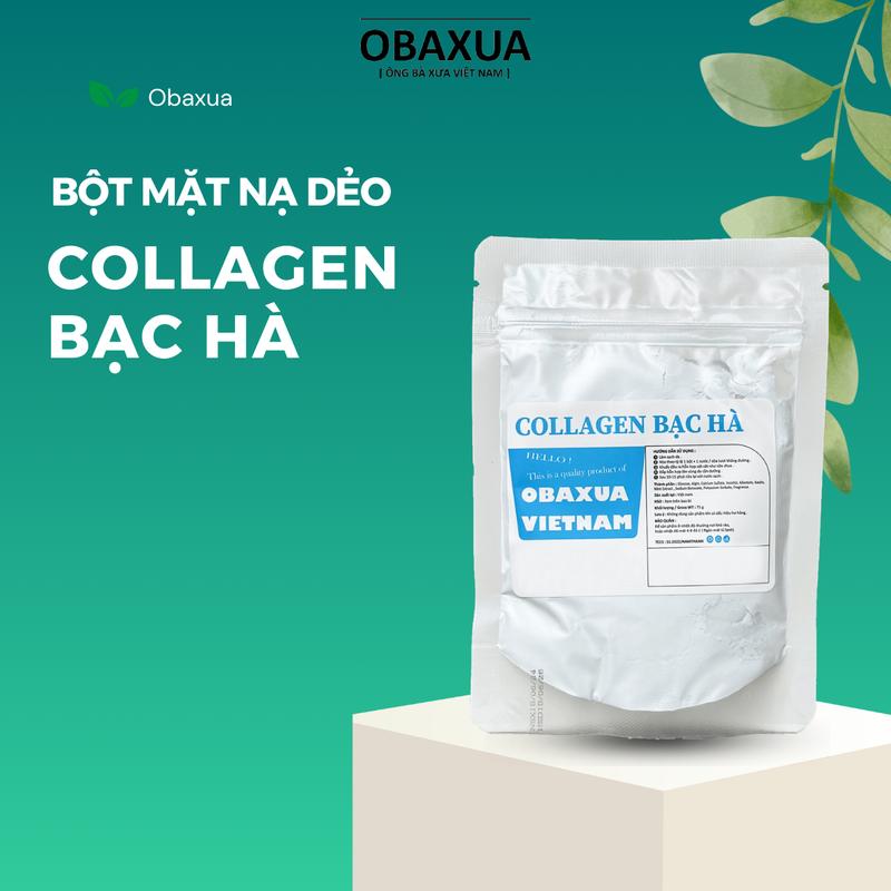 Bột mặt nạ dẻo bạc hà Obaxua 50gr 250Gr Mask Skincare