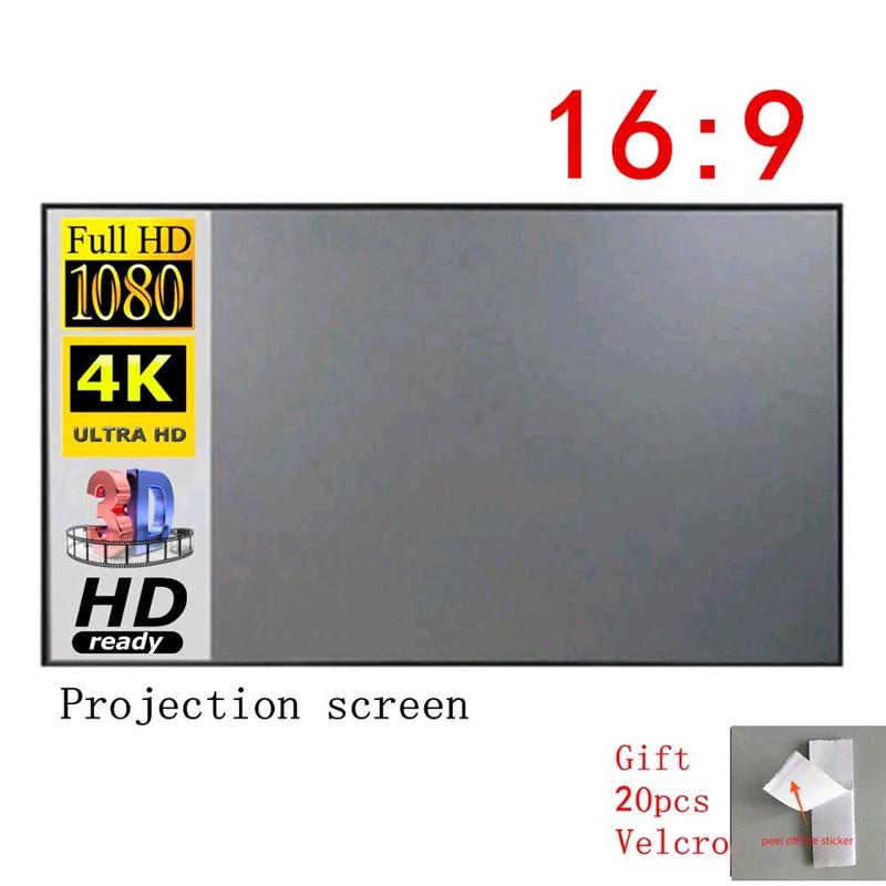 Kain Layar Proyektor Anti-light Ambient Screen Curtain 133 inch - L21 Accessories 0