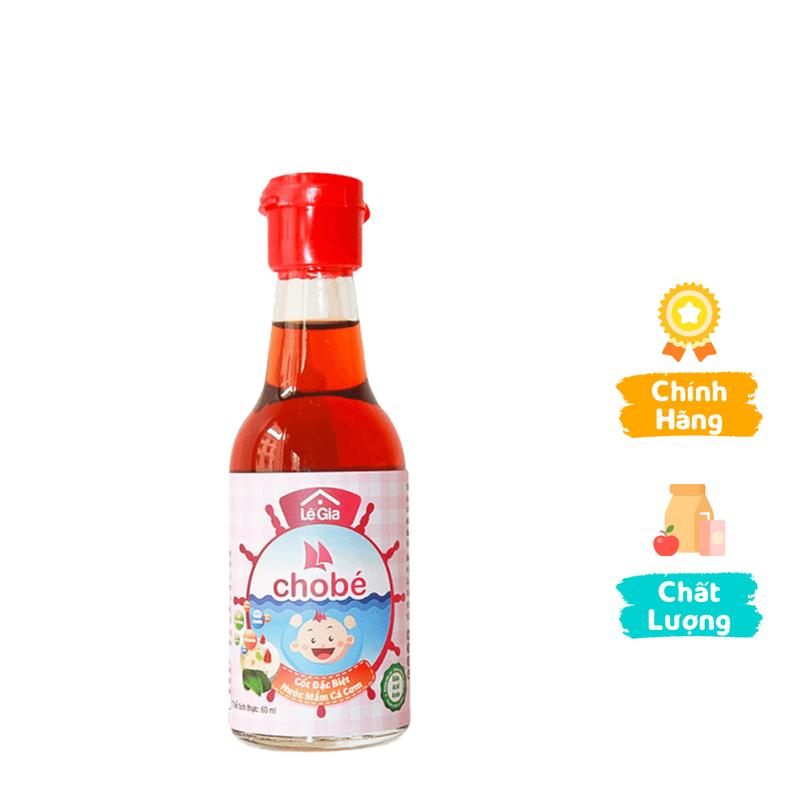  Nước mắm cá cơm Lê Gia cho bé 