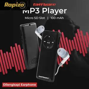 Rapizo MP3 Player Walkman Micro SD Slot 100mAh