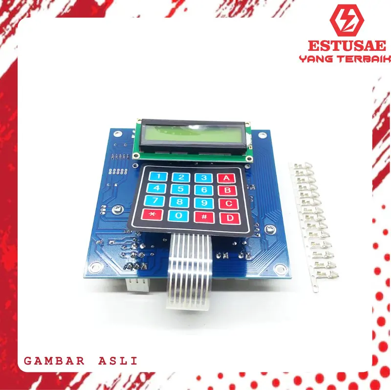 ESTUSAE - CPU V3.0 POMPA DC IMPOR + KEYPAD MEMBRAN + LCD 1602 POM MINI PERTAMINI 3