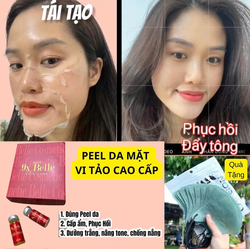 PEEL DA MẶT VI TẢO CAO CẤP - tẩy da chết - giảm mụn thâm mờ nám tàn nhang - thay da sinh học peel lột da mặt retinol 2