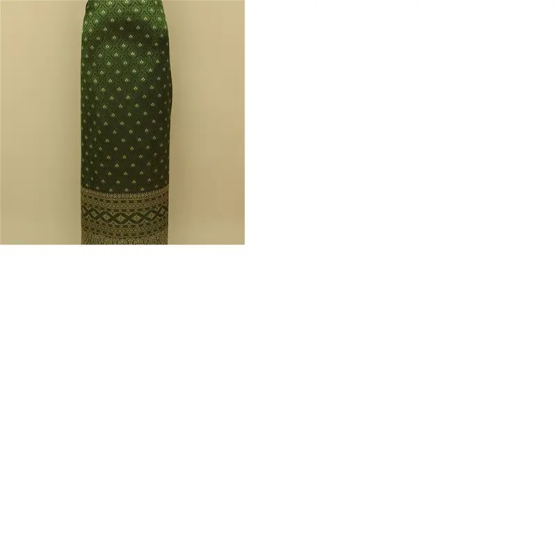 Vải Quần Áo Vải Jacquard, Phong Cách Dân Tộc Đông Nam Á, Myanmar Và Thái Lan, Váy Thẳng Và Váy Ngắn, Vải Một Mảnh Bàn Tay Giày 3