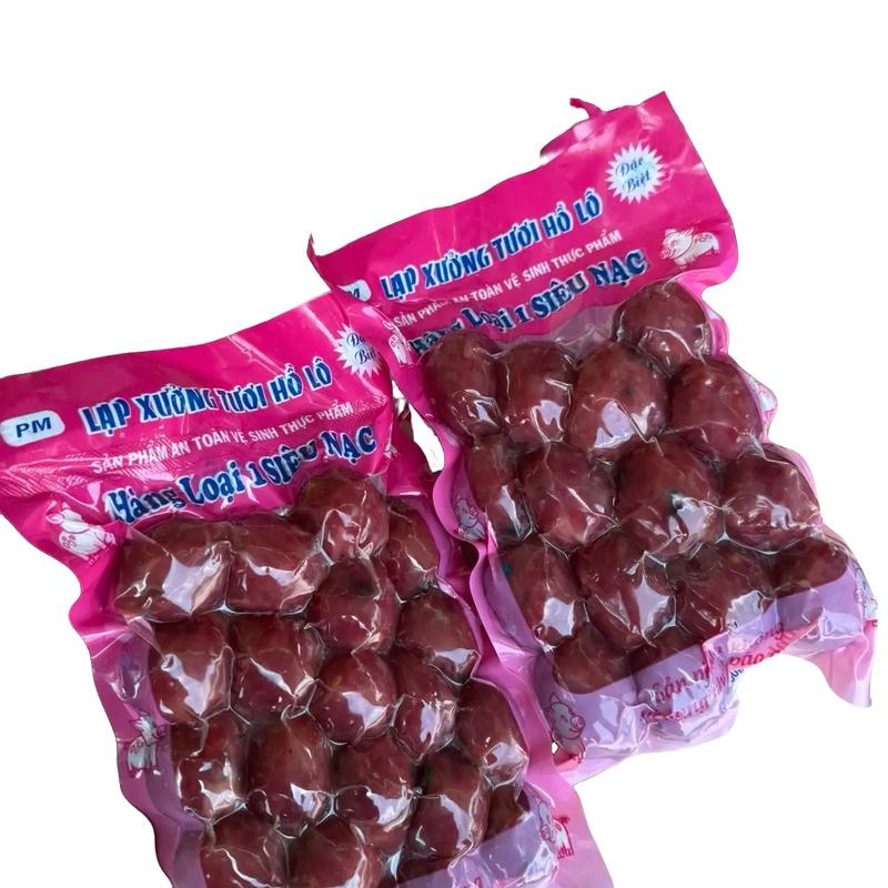 5KG  LẠP Xưởng Bi sấy dẻo 80% nạc đặc sản cai lậy - vị mặn ngọt - đóng gói hút chân không túi 500g- 2 túi là một kg Food