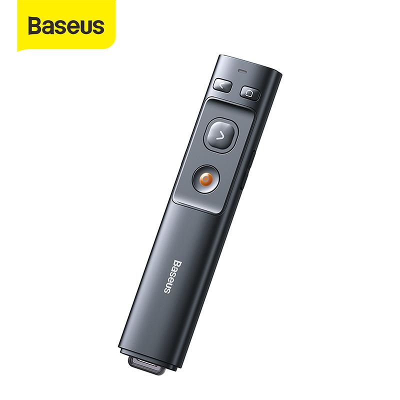 BASEUS Laser Pointer Wireless Presenter Remote Control Alat Presentasi 1