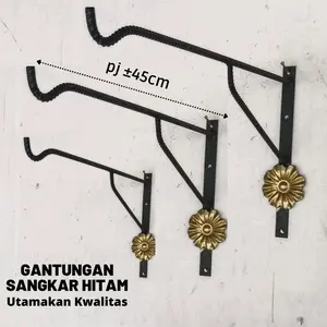 Gantungan Sangkar burung hitam