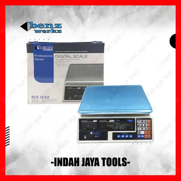 BENZ BZ 032 Timbangan Duduk Digital 40 Kg - Buah Sayur Laundry Scale 1
