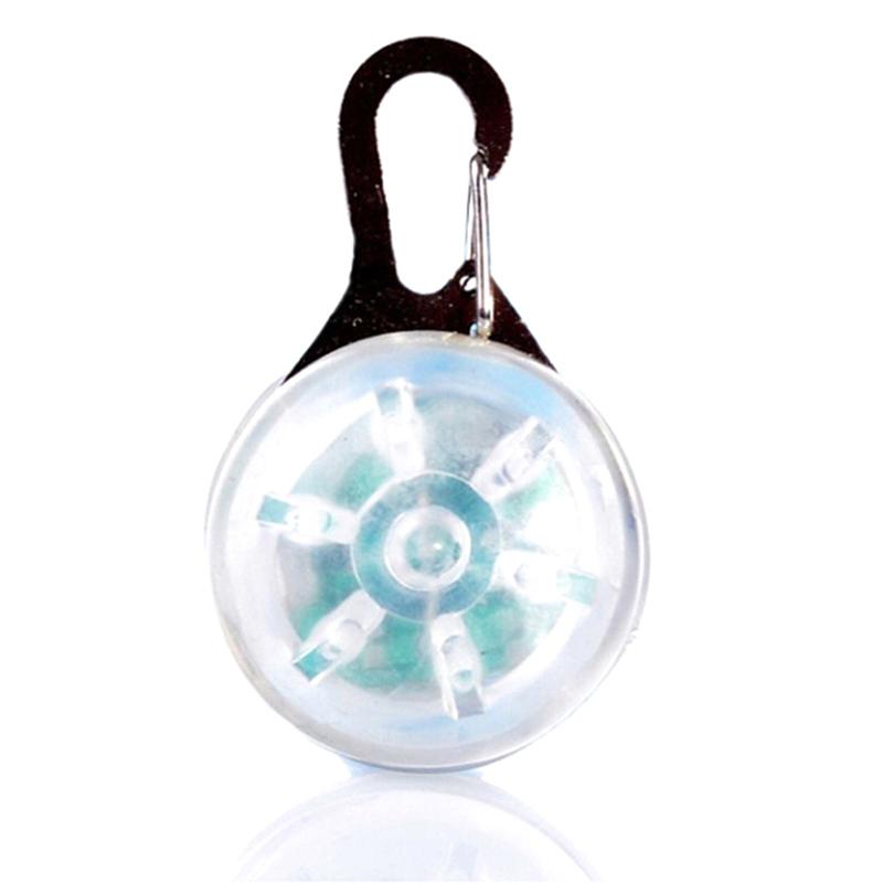 Product Introduction of Mini pet dog cat puppy LED flashing collar safety night light keyring pendant 13