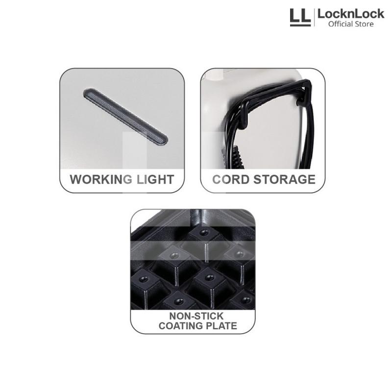 LocknLock Waffle & Sandwich Maker - EJB412 3