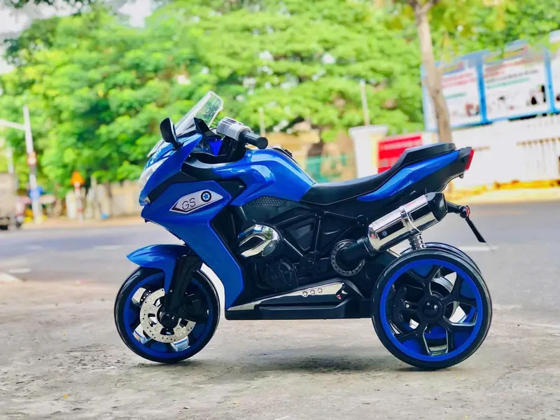 Xe máy mô tô điện có chân ga Nel1200 2 động cơ tải trọng 50KG xemay  dien 3