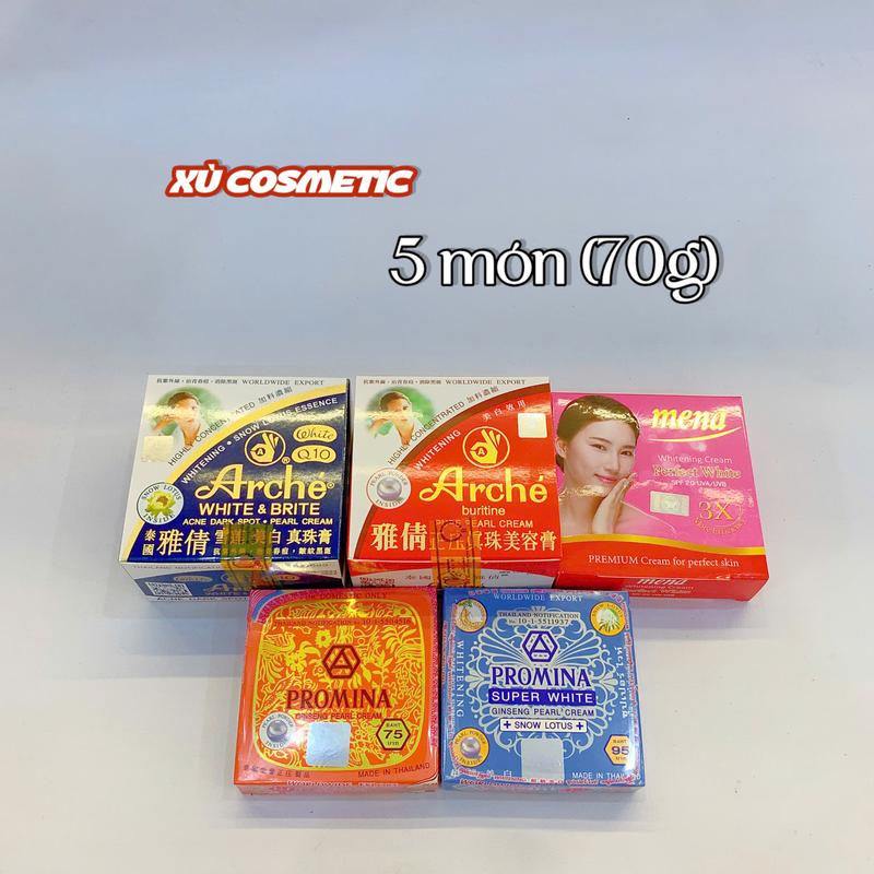  kem dưỡng da body hỗ trợ làm sáng da làm đẹp da 5 món   70g   Women 